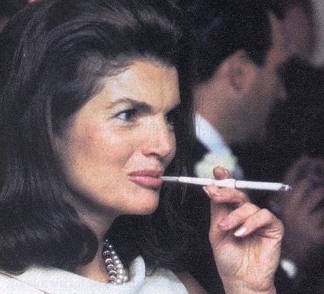 Jackie's most closely guarded secret - she was a chain smoker. Jackie Oh, Jackie O Style, Lee Radziwill, Jackie Onassis, John Fitzgerald, Jfk Jr, Diana Vreeland, Robert Redford, Jackie O