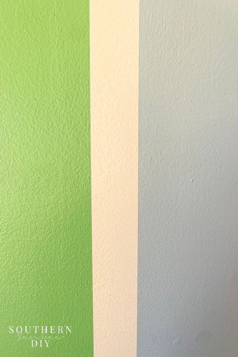 How to Paint Perfect Stripes Every Time The best tips and tricks for painting perfect stripes on a wall every time #painttips #painthacks #paintlines #rainbowwall #accentwall #rainbow #colorfulwalls #childrensroom #childrensministryroom #playroom #kidsroom #classroomideas Colorblock Wall Paint, Rainbow Accent Wall, Stripes Wall Paint, Painted Stripes On Wall, Painting Horizontal Stripes, Striped Accent Walls, Painting Stripes On Walls, Striped Accent Wall, Painted Window Frames