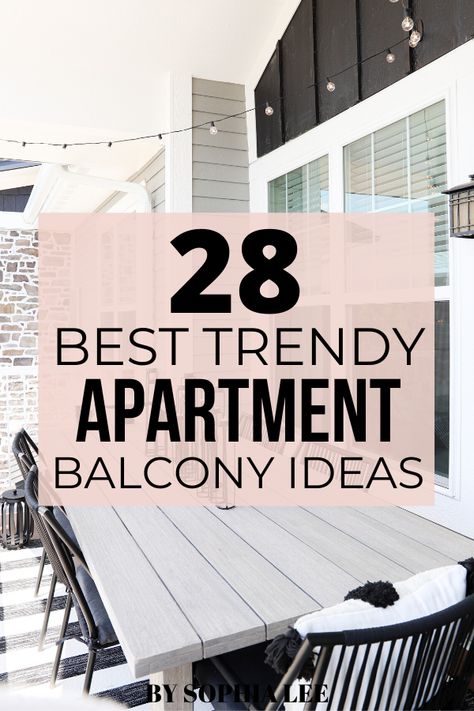 I'm seriously obsessed with all of these apartment balcony ideas! I just moved into an apartment with a patio and definitely wanted to make it super cozy. I was also looking for apartment balcony privacy ideas and this definitely helped me find one! So excited to recreate! #apartmentbalcony #firstapartment Balcony Ideas Apartment Big, Cozy Balcony Ideas Apartments, Apartment Balcony Privacy Ideas, Large Balcony Ideas, Balcony Privacy Ideas, Small Apartment Balcony Decorating, Big Balcony Ideas, Apartment Patio Ideas, Apartment Patio Decorating Ideas