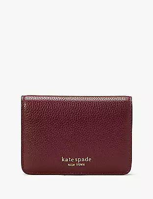 Bifold Wallets | Kate Spade New York Black Bifold Wallet, Large Wallet, Kate Spade Wallet, What In My Bag, Crossbody Wallet, Leather Bifold Wallet, Small Crossbody, Travel Light, Kate Spade New York