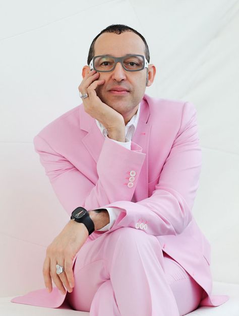 Karim Rashid, Pink Cadillac, Yanko Design, Everything Pink, Cairo, Mirrored Sunglasses Men, Pink Fashion, One Color, Industrial Design