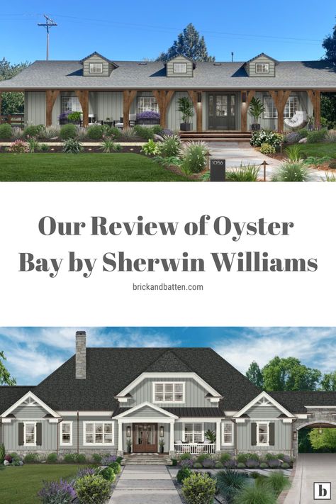 Oyster Bay Paint Sherwin Williams, Sw Oyster Bay Exterior, Oyster Bay Exterior House Paint, Sherwin Williams Oyster Bay Exterior, Beachy Exterior House Colors, Oyster Bay Sherwin Williams Exterior, Sherwin Williams Oyster Bay, Oyster Bay Sherwin Williams, Coastal House Exterior