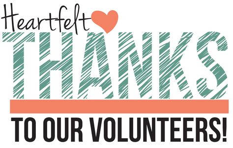 Heartfelt Thanks logo xx Volunteer Appreciation Quotes, Volunteer Appreciation Week, National Volunteer Week, Thank You Volunteers, Volunteer Quotes, Thank You Poems, Volunteer Recognition, Church Volunteers, Volunteer Appreciation Gifts