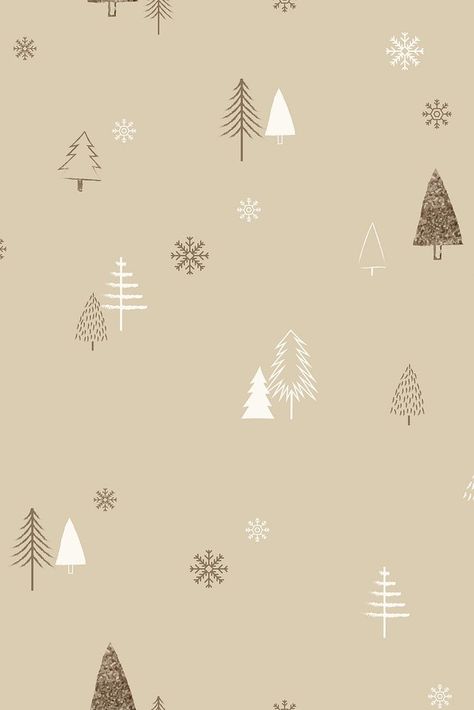 Christmas tree background, cute beige pattern | free image by rawpixel.com / Wan Beige Christmas Background, Neutral Christmas Background, Christmas Aesthetic Warm, Beige Christmas Aesthetic, Christmas Backgrounds Aesthetic, Beige Christmas, Christmas Tree Images, Christmas Tree Wallpaper, Tree Background