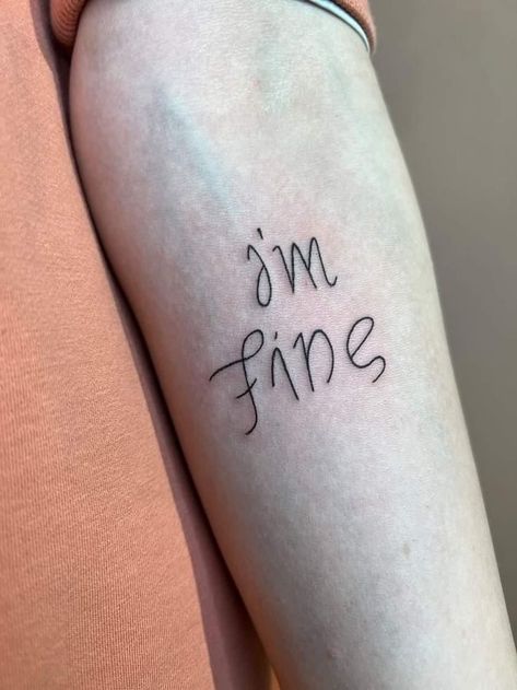 I’m Fine Save Me Tattoo, Save Me I’m Fine Bts Tattoo, Bts Tatoos Idea, Im Fine Save Me Tattoo, Bts 00:00 Tattoo, Im Fine Tattoo, Save Me Tattoo, Bts Inspired Tattoos, Tattoos Pisces