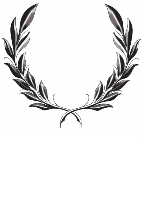 Laurel Wreath Crown Tattoo, Laurel Wreath Tattoo Design, Laurel Crown Tattoo, Greek Leaf Tattoo, Laurel Leaves Tattoo, Laurel Tattoo Design, Laurel Leaf Tattoo, Laurel Drawing, Olive Branch Tattoo Mens