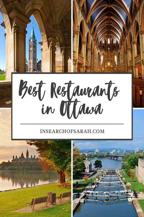 best restaurants in Ottawa Road Trip Canada, Ottawa Restaurants, Canada Restaurants, Ottawa Travel, Downtown Ottawa, Canada Ottawa, Ontario Travel, Canadian Travel, Cool Restaurant