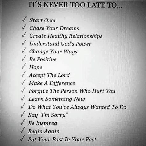 It's never too late to be the person that YOU want to be. Stop chasing after other peoples paths and create your own future. If your unsure where to go just follow your dreams. #derekmolenhourfitnessandnutrition #Fitempire Never Too Late Quotes, Stop Chasing, Too Late Quotes, Say Im Sorry, It's Never Too Late, Saying Sorry, Chase Your Dreams, Positive Mind, Never Too Late