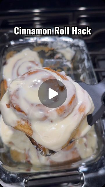 Katie Cross on Instagram: "Cinnamon Roll Hack!! Full recipe on my website!! These are so delicious!! 🔥🔥 #baking #easybaking #easyrecipe #breakfastideas #quickrecipes #cinnamonroll" Rhodes Cinnamon Rolls With Pudding, Easy Cinnamon Rolls Quick, Freeze Cinnamon Rolls, Cinnamon Roll Hack, Instagram Desserts, Easy Cinnamon Rolls, Cinnamon Roll Recipe Homemade, Cinnamon Rolls Easy, Semi Homemade