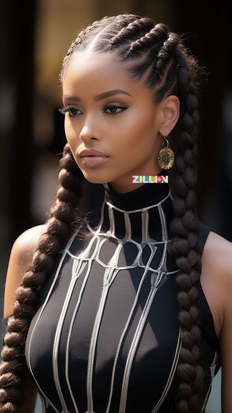 Cornrow Ponytail Styles, Vacation Hair, 2024 Hairstyles, Κούρεμα Bob, Black Hair Updo Hairstyles, Bold Women, Unique Braids, Vintage Curls, Side Braid Hairstyles