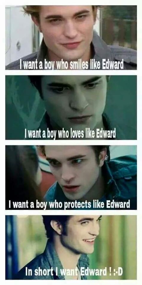 Nfl Meme, Harry Potter Twilight, Twilight Bella And Edward, Twilight Saga Quotes, Twilight Movie Scenes, Twilight Videos, Twilight Jokes, Team Edward, Twilight Quotes