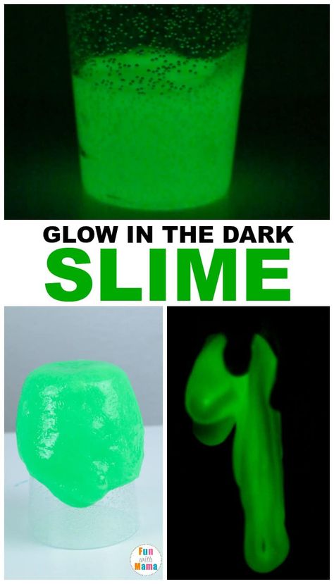 DIY How to Make Glow in the Dark Slime. Not only is this a great sensory learning activity it also doubles as science too! Learn and play with this slime recipe. #howtomakeslime #glowinthedarkslime #glowinthedark #diyslime #slime #recipe Rainbow In A Jar, Easy Slime Recipe, Sensory Activities Toddlers, Sensory Bottles, Parenting Ideas, How To Make Slime, Slime Recipe, Diy Slime, Sensory Bins