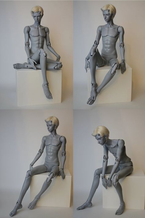 Bjd Dolls Base, Doll Anatomy, Bgd Dolls, Ball Jointed Dolls Male, Bjd Doll Proportions, Bjd Dolls Male Realistic, Male Bjd Dolls Faces, Bdj Doll Male, 3d Pose