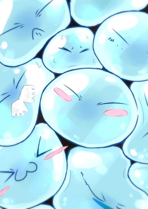 💙💙Lord Rimuru formas de slimes 💙💙 Reincarnated As A Slime, Rimuru Tempest, Slime, Anime, Blue