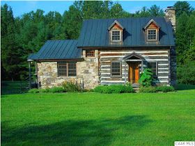 Eye For Design: Decorating Your Log Home Cabin Exteriors, Ice Mountain, Log Home Plans, Log Cabin Designs, Blacksmith Shop, Country Retreat, Country Cabin, Mountain Nature, Cabin Living