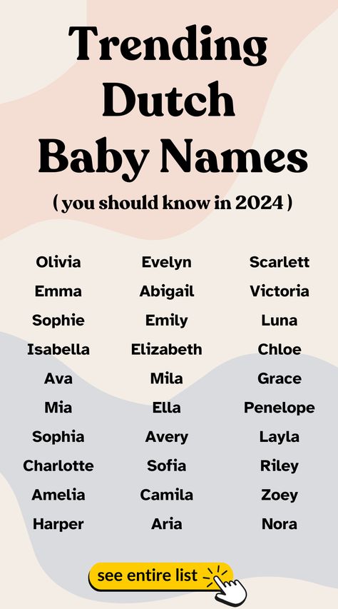 Discover the charm of the Netherlands with these adorable Dutch names. Your little one will have a name as sweet as stroopwafel and as colorful as tulip fields!

#BabyNames  #DutchNames Dutch Last Names, England Names, Dutch Girl Names, Dutch Names, Baby Boy Name List, Names Generator, Names For Boys List, Dutch Baby Names, Best Character Names