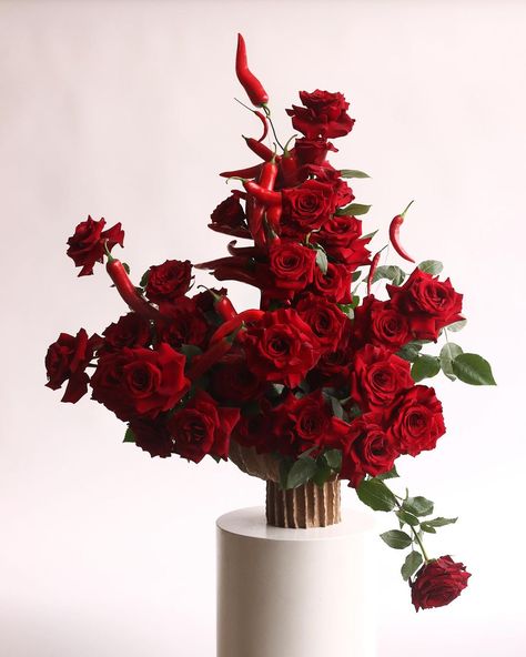 goshá | Valentine’s is 𝐒𝐏𝐈𝐂𝐘 GOSHÁ Valentine Day 2024 collection SPICY featuring 12 exclusive chilli 🌶️ inspired designs is now available… | Instagram Safety Preschool, Dior Wedding, Red Flower Arrangements, Red Flower Bouquet, Diana Wedding, Flower Arrangement Designs, Holiday Arrangement, Mexican Wedding, Fire Safety