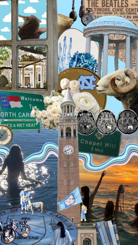 #college #unc#universityofnorthcarolinachapelhill #study #tarheel Chapel Hill Aesthetic, Hill Aesthetic, Unc Chapel Hill, College Dorm Room Decor, Unc Tarheels, Dream College, Dream School, North Carolina Tar Heels, University Of North Carolina