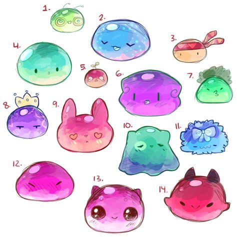 Cute Slime Drawing, Cute Blob Drawing, Cute Blob Character, Blob Character Design, Blobs Drawing, Blob Drawing, Blob Character, Slime Designs, Cute Narwhal