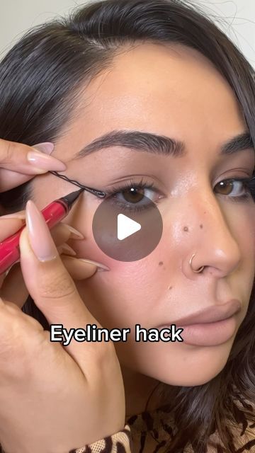 Tightlining Eyes, Eyeliner Hacks, Eyeliner Tattoo, Nail Stamper, Eye Liner Tricks, How To Apply Eyeliner, Lower Lashes, December 30, Winged Liner