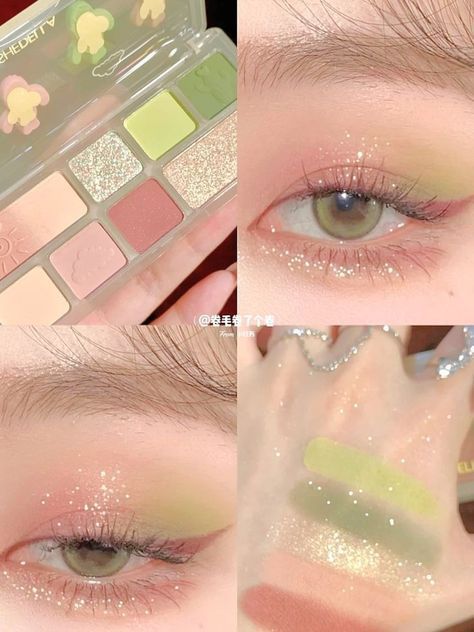 Punk Makeup Looks, Soft Girl Makeup, Dramatic Eyeliner, Pastel Eyeshadow, Pretty Eye Makeup, Korean Makeup Look, Punk Makeup, Pink Eye Makeup, After Eight