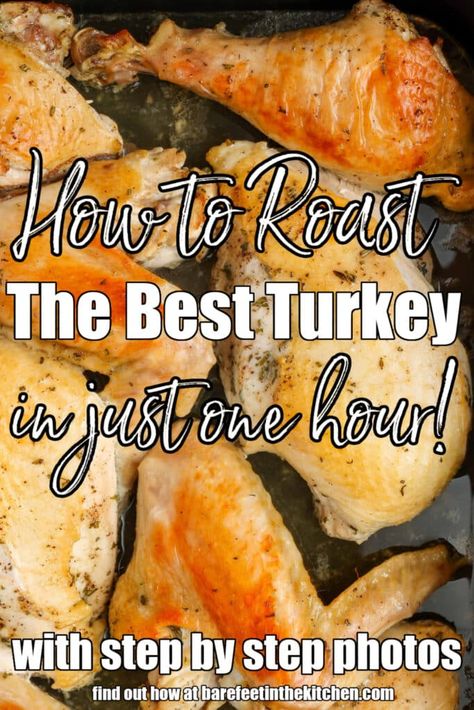 Turkey Parts Recipe, Fowl Recipes, Cooked Turkey Recipes, Slow Roasted Turkey, Cook Turkey, Holiday Entertaining Food, Holiday Recipes Thanksgiving, The Best Turkey, Popular Dinner Recipes