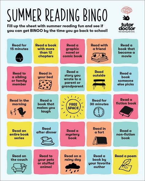 Summer Reading Bingo, Kids Summer Schedule, Reading Bingo, Summer Checklist, Summer Schedule, Summer Fun For Kids, Summer Reading Program, Kids Schedule, Fun Summer Activities