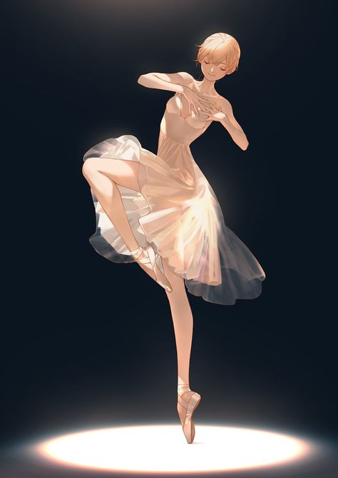 坛九 on Twitter: "She.… " Ballerina Anime, Anime Ballet, Ballet Illustration, Ballerina Poses, Dancer Drawing, Tan Jiu, Ballet Drawings, Dancing Drawings, Ballet Poses