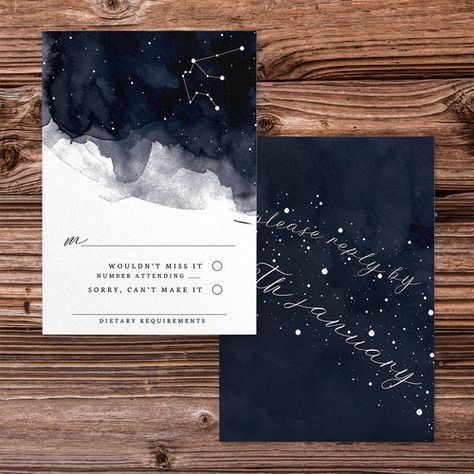 Constellation Wedding, Celestial Wedding Theme, Galaxy Party, Galaxy Wedding, Starry Night Wedding, Celestial Stars, Moon Wedding, Wedding Stationery Suite, Celestial Wedding