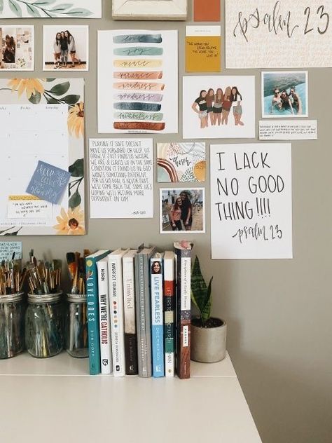 Prayer Corner, Prayer Wall, Dorm Room Inspiration, Study Room Decor, Prayer Room, Prayer Board, College Dorm Rooms, Room Inspiration Bedroom, Room Ideas Bedroom