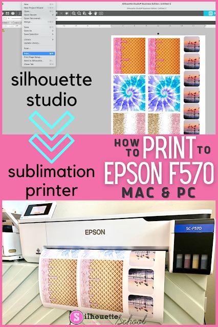 Sawgrass Sublimation Printer, Vinyl Projects Silhouette, Silhouette School Blog, Silhouette School, Silhouette Cameo Tutorials, Silhouette Tutorials, Printed Coasters, Sublimation Printer, Silhouette Cameo Projects