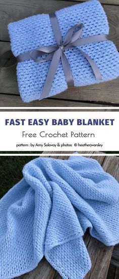 Baby Crochet Blanket Free, Crochet Baby Blanket Free Pattern, Crochet Unique, Easy Baby Blanket, Easy Crochet Baby Blanket, Easy Crochet Blanket, Easy Crochet Patterns Free, Easy Crochet Baby, Baby Afghan Crochet