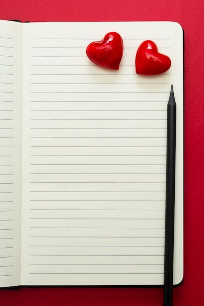 Valentine's day. open notebook with red ... | Premium Photo #Freepik #photo #open-notebook #blank-notebook #valentines-day-gift #notepad Love Photo Frame, Open Notebook, Red Photos, Love Frame, Space Text, Photo Frame Wallpaper, Love Heart Images, Paper Background Design, Note Pictures