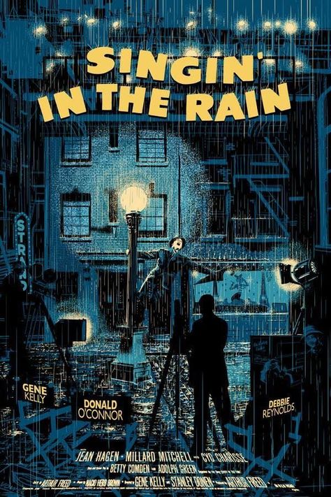 Singin In The Rain Movie Posters, Singing In The Rain Movie Poster, Old Movie Posters Classic Hollywood, Old Movies Posters, Old Movie Posters Vintage, Singing In The Rain Poster, Retro Movie Posters, Nord Vpn, Rain Poster