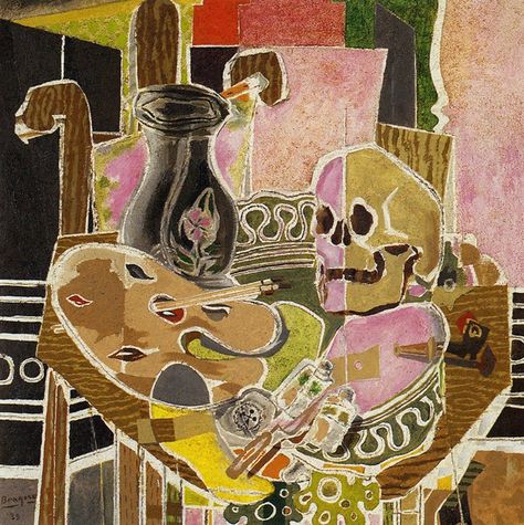 Georges Braque. Balustre et Crane, 1938. Georges Braque Cubism, Art Parisien, Francis Picabia, Istoria Artei, Blog Art, Alberto Giacometti, Paris Art, Georges Braque, Arte Inspo