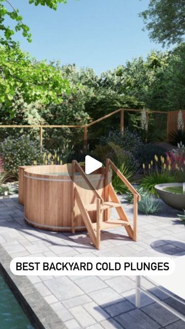 Yardzen 🌿 on Instagram: "The cold plunge 🧊💦 obsession is real, and we’ve found the best backyard cold plunges for any budget and style. Tap the link in bio and stories for our favorite backyard cold plunges and how to design them seamlessly into your landscape! #myyardzen #coldplunge #coldplungepool" Cold Plunges, Cold Plunge, Plunge Pool, How To Design, Yard Landscaping, Garden Planning, Landscaping, Link In Bio, Budgeting