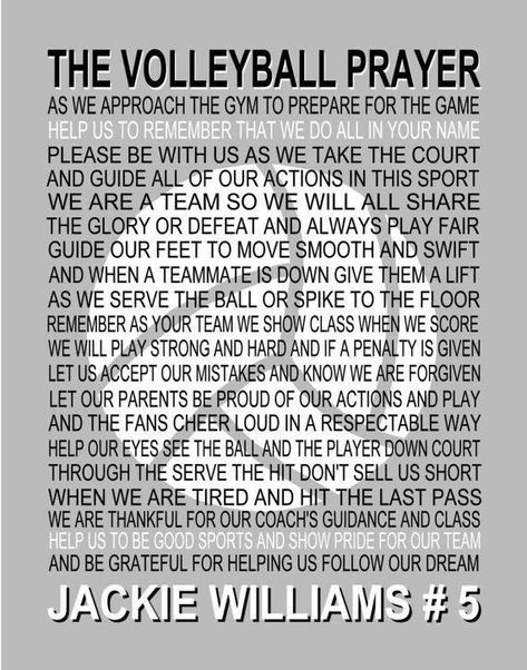 The Volleyball Prayer Personalized With Volleyball, Senior Night, Sports Banquet, Volleyball Print, Volleyball Poster Prayer. Volleyball Poster Ideas For Players | Volleyball Poster Ideas For Players Easy | Volleyball Poster Ideas For Players Diy | Volleyball Poster Ideas For Players Homemade Easy | Volleyball Poster Ideas For Players Funny Volleyball | Volleyball Poster Ideas For Players Diy EAsy | Volleyball Poster Ideas For Players Homemade | Cute Volleyball Poster Ideas For Players Volley Ball Cheers, Volleyball Workouts At Home Libero, Volleyball Ads, Volleyball Quotes Motivational, Cute Volleyball Wallpapers, Volleyball Poster Ideas For Players, Volleyball Poster Ideas, Volleyball Essentials, Athletes Prayer