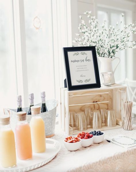 Birthday Brunch Party, First Birthday Brunch, Wedding Shower Brunch, Bridal Shower Inspo, Brunch Bubbly, Bridal Shower Planning, Bridal Shower Inspiration, Baby Shower Brunch, Bridal Shower Food