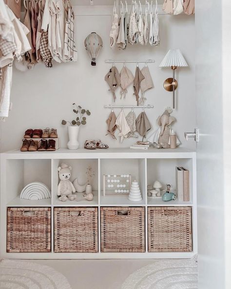 Closet with drawers