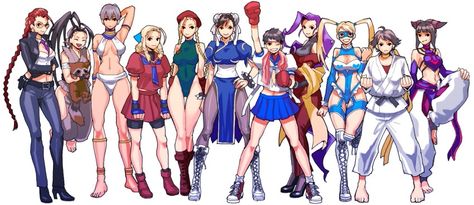 Street Fighter Girls Street Fighter Girls, Street Fighter Tekken, Capcom Games, Chun Li Street Fighter, Ryu Street Fighter, Super Street Fighter, Street Fighter Characters, Street Fighter 2, Capcom Art