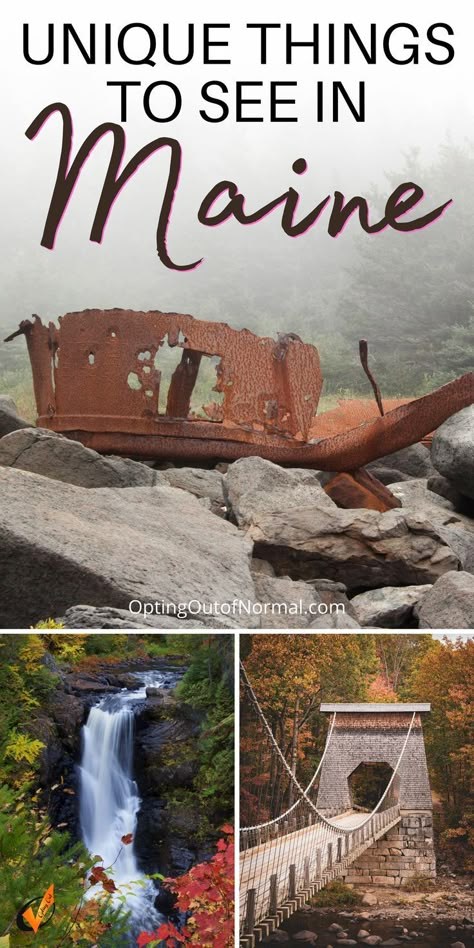 Things To Do In Maine, Maine In The Fall, Maine Road Trip, Visit Maine, New England Road Trip, Road Trip Places, East Coast Travel, East Coast Road Trip, Maine Vacation