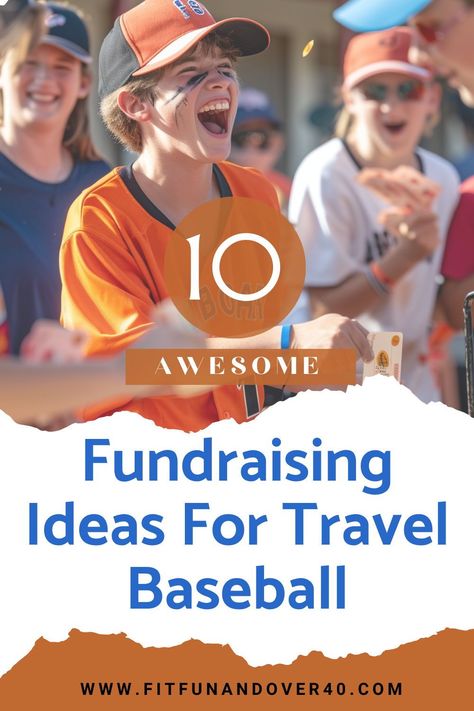 This article on travel baseball fundraising ideas is a game-changer! Packed with unique strategies to elevate your team's fundraising efforts. A must-read for every travel baseball team! Baseball Team Spirit Ideas, Baseball Celebration Ideas, Travel Ball Fundraiser Ideas, Little League Fundraising Ideas, Softball Team Fundraising Ideas, Baseball Team Fundraiser Ideas, Cooperstown Fundraising Ideas, Travel Baseball Fundraising Ideas, Baseball Fundraiser Ideas