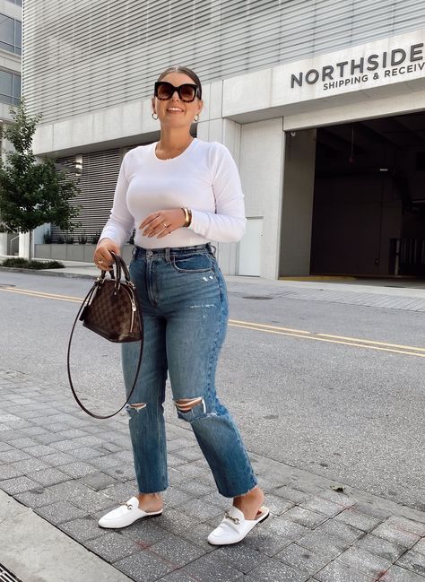 Mid Size Style, Julia Marie, Atlanta Fashion, Ideas De Outfits, Classy Casual Outfits, Casual Chic Outfit, Mid Size, Curvy Girl Outfits, Curvy Outfits