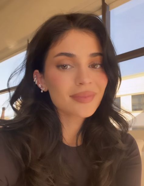 Kylie Jenner Earrings, Kylie Jenner Jewelry, Kylie Jenner Ear Piercings, Kylie Jenner Piercings, Kristen Jenner, Kylie J, Kylie Kristen Jenner, Stacked Earrings, New Year New Me