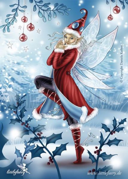 Pagan Calendar:  December 5, 2016 Fairy Dragon, Fairy Pictures, Fairies Elves, Fairy Magic, Christmas Fairy, Beautiful Fairies, Fantasy Fairy, Christmas Scenes, Fairy Angel