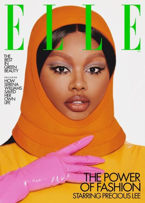 Precious Lee, Nina Garcia, Elle Fashion, Elle Us, Fashion Magazine Cover, Fashion Cover, Real Model, Img Models, Elle Magazine