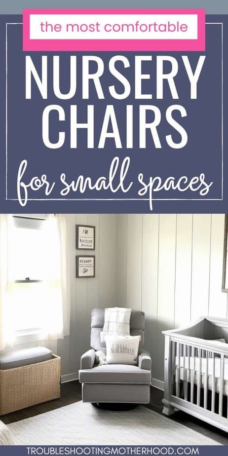 Best Nursery Chair, Nursery Chairs, Small Room Nursery, Nursery Seating, Small Nursery, Small Space Nursery, Swivel Rocker Chair, Small Nurseries, Nursery Glider