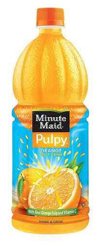 Minute Maid Pulpy Orange Minute Maid Orange Juice, China Market, Orange Drinks, Shakes Drinks, Minute Maid, Food Carving, Orange Juice, Dish Soap Bottle, Vitamin C