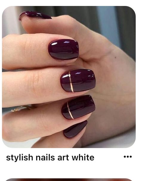 Maroon Nail, Spring Designs, French Pedicure, Nail Acrylic, Square Nail, Square Nail Designs, Fall Nail Art Designs, Short Square Nails, Burgundy Nails