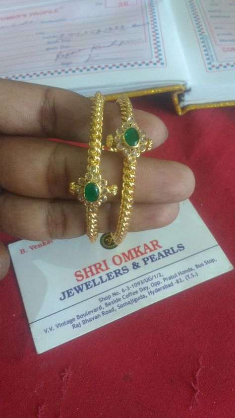 5grams Gold Bangles, 5grams Gold Earrings Latest, 10 Grams Gold Bangles, 5 Grams Gold Bangles, Kankanalu Gold Designs Latest, Gold Buttalu, Simple Bangles, Vanki Designs Jewellery, Vanki Ring